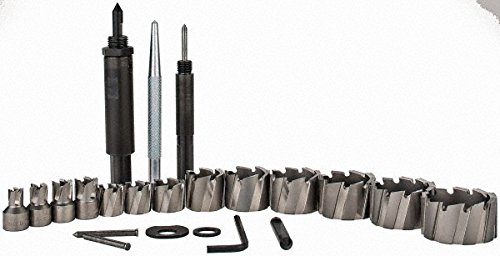 Hougen 11087 Fractional Rotacut Combo Kit - 19 Piece, 5/16 To 1-1/2 Inch #TOP1