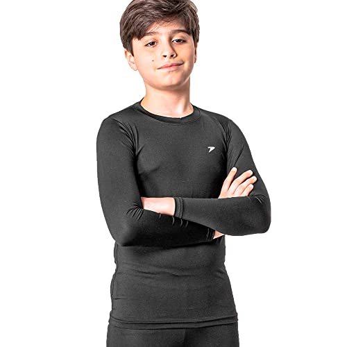 Camisa Manga Longa Uv Poker Skin Infantil Ii Preto