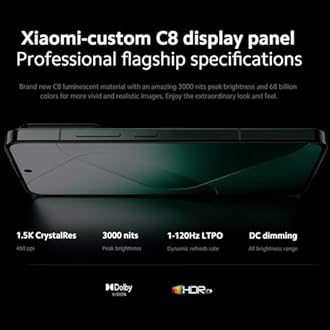 Xiaomi 14 5G (512GB + 12GB) (Global Version) Unlocked Worldwide (for Tmobile Mint Tello & Global) 50MP Triple Pro Leica Camera 6.36" 144Mhz (White)