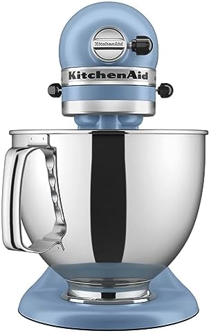 KitchenAid Artisan Series 5 Quart Tilt Head Stand Mixer with Pouring Shield KSM150PS, Blue Velvet - 3