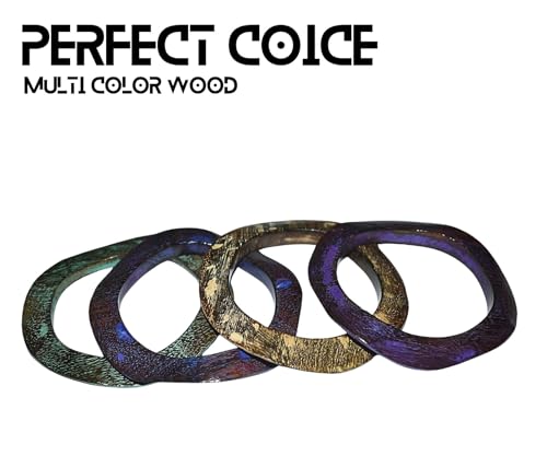 Image of Handmade Natural Wooden Bangles, Stylish Designs,Artisan Premium Quality for Women | Natural Wood Bangles Christmas Gift Jewelry for Her | Eco-Friendly Artisan Crafted Gift