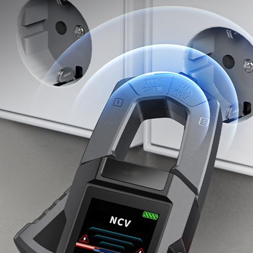 Multímetro Pinza Digital Hilitand con Visualización de Datos, Voltímetro, Medidor de Corriente, Resistencia, Capacitor, NCV y Prueba de Diodo miniatura 5