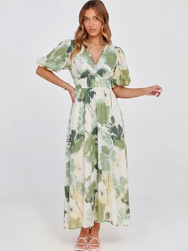 Image of Sissyaki Women's Floral Maxi Dress 2026 Summer Spring Wedding Guest Dress