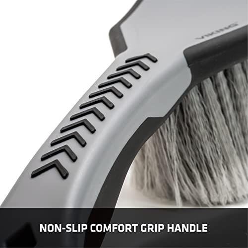 image for VIKING Car Wash Brush, Wheel and Fender Brush, Short Handle Tire Clean