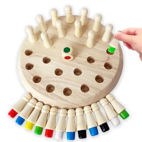 Alzheimers Activities for Seniors - Memory Training Products for Dementia Elderly Wooden Gifts...