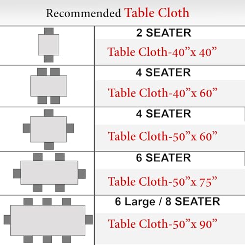 Image of HOKIPO Poly Jute Center Table Cover for Living Room, 40x40 Inches, Beige (NEW-IN360-BGE)