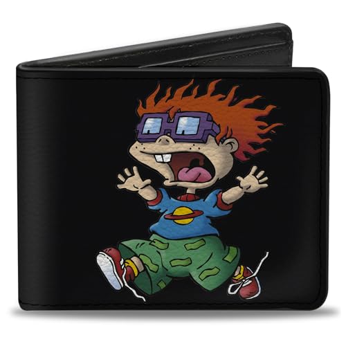 Carteira dobrável com fivela