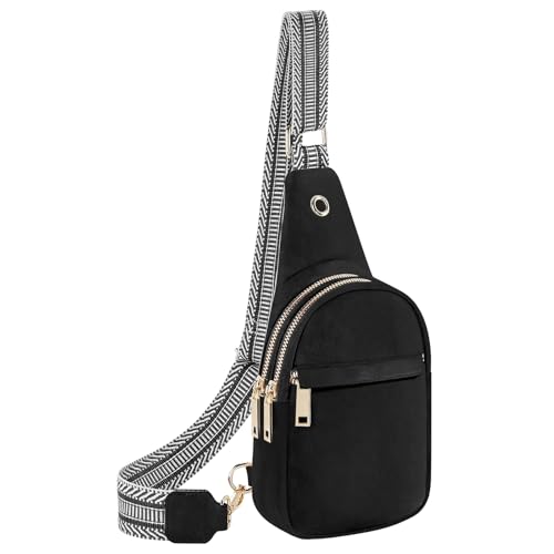 Sling Bags Small Leather Crossbody Bags for Women Travel Fashion Crossbody Sling Handbags Shoulder Purse