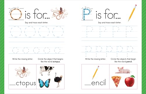 My First Learn-To-Read Preschool Workbook: Practice Pre-Reading Skills with Phonics, Sight Words, and Simple Stories!