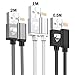 Produktbild iPhone Ladekabel, MFi Zertifiziert iPhone Schnellladekabel Aioneus Lightning Kabel 3Pack 0.5M/1M/2M Nylon Kabel für iPhone X XS XR, iPhone 11, iPhone 8, iPhone 7, iPhone 6 6S, iPhone 5 5S, iPad Air