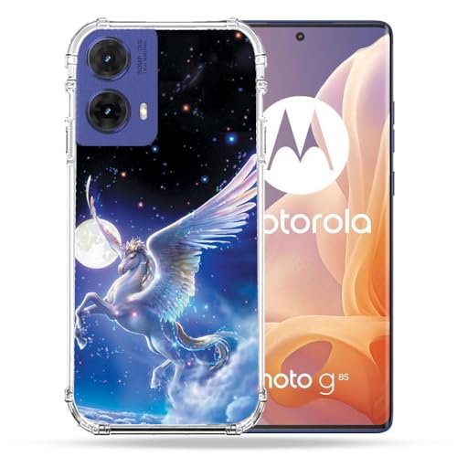 Coque Motorola G85 5G antichoc Cokitec protection rigide licorne