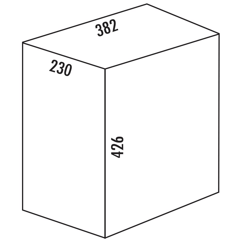 Extra emmer, 28 liter, Hailo Cargo 3610 - HÄFELE