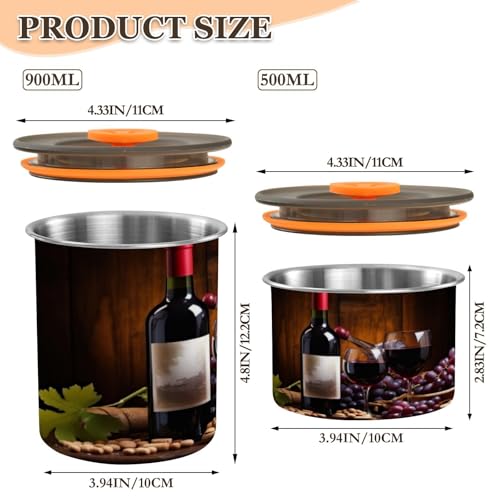 Envase hermético de acero inoxidable para café 30oz miniatura 2