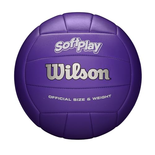 Wilson Soft Play Outdoor Volleyball - Purple