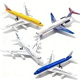 JhavexToy Flugzeug Modelle Flugzeug Spielzeug Legierung Pull Back Spielzeug für Jahre alte Jungen Mädchen, Kinder Spielfahrzeuge für Kinder Geburtstagsgeschenk