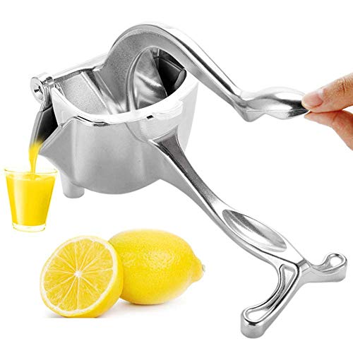 SGMSC Heavy Duty Aluminium Metal Manual Fruit Juicer Squeezer Premium Quality Lemon Orange Juicer, Simple Fruit Press Squeezer