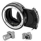 NEEWER EF to EOS R Mount Adapter with Drop in Variable ND Filter ND3-ND500, Autofocus Lens Converter Ring Compatible with Canon EF/EF-S Lens to EOS R EOS RP EOS R5 EOS R6 EOS R3 EOS C70 R5C R7 R10