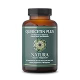 Natura Health Products Quercetin Plus Supplement - Modulates Healthy Immune and histamine Response - Featuring Bromelain, Vitamin C, Nettle Leaf & Quercetin (90 Capsules)