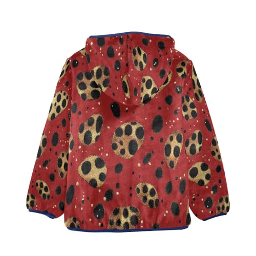 Kids Soft Fleece Brushed Hooded Sweatshirt with Pocket Athletic Zip up Hooded Jacket for Boys or Girls 3-10T2