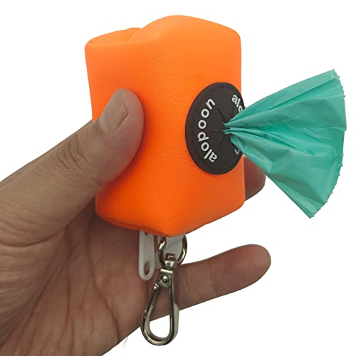 Image of Biodegradable Dog Poop Bag Dispenser, 15-Count, With Zipper and Storage Compartment