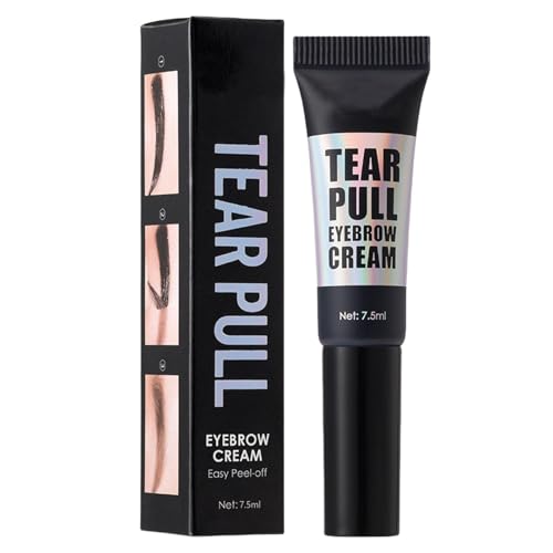 Despegue El Tinte Para Cejas, Despegue El Gel Para Cejas,Gel Moldeador De Cejas Natural, De Secado Rápido Y De Larga Duración Peel Off - Máscara De Cejas Natural Resistente Al Agua Y Al Sudor Para Cre