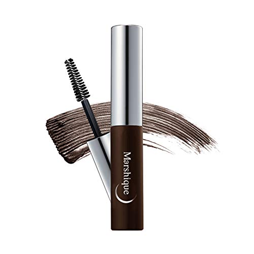 [Marshique] Home Spa Mascara Brown Volume & Curl Smudge-Proof Easy Washable Quick Water Cleansing 0.22 Oz
