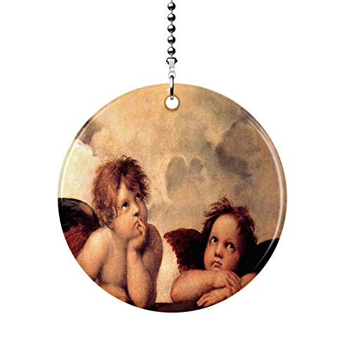 Image of Fine Art Raphael Cherubs Fan /Light Pull
