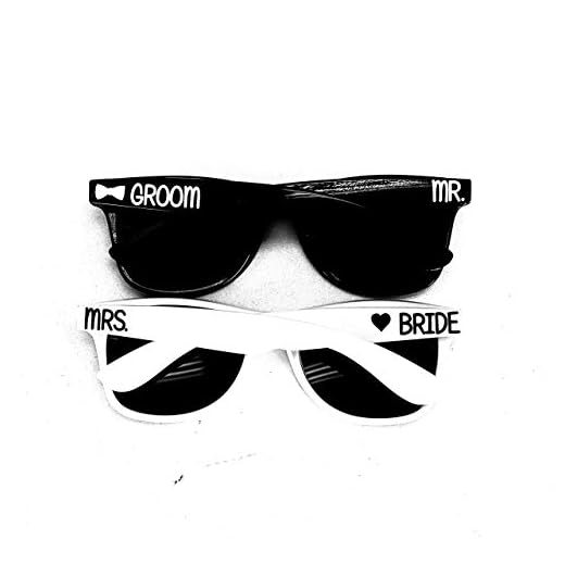 Bride and Groom Sunglasses Set by BellaCuttery, Honeymoon Gifts for the Couple, Destination Wedding Gifts