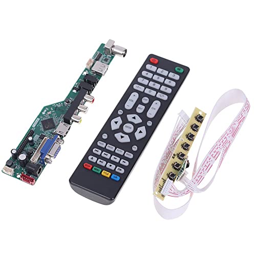 RESFNSE T.V53.03 Universal LCD TV Controller Driver Board V53 Analog TV TV/AV/PC/HD/USB Media Motherboard A