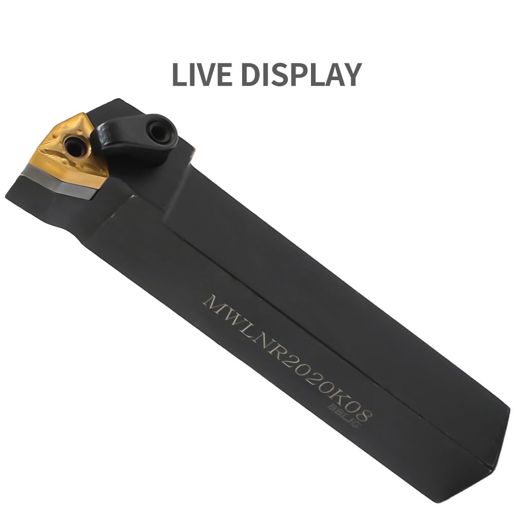 AYNEFY Herramientas de Corte de Torno de Metal, Herramientas de Corte CNC de Primera Calidad, 10 Piezas para Metalurgia Doméstica y Profesional