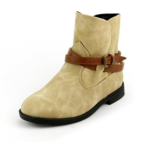 The Doll Maker Ankle Wrap Flat Bootie