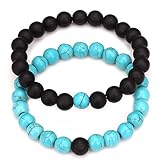 Belons – Juego de 2 pulseras energéticas extensibles con...