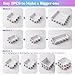 LET'S RESIN Adjustable Mold Housing for Silicone Molds Making (Not for Direct Resin Use), Silicone Mold for Resin Mold Making Silicone Rubber, Plastic Housing Frame for DIY Resin, Candle, Soap Molds