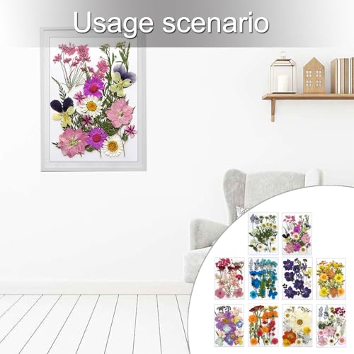 Flores Secas Prensadas Naturales para Resina Epoxi Set miniatura 2