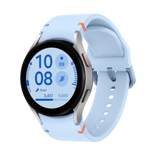 Samsung Galaxy Watch FE, Smart Watch, Health Monitor, Fitness Tracking, Bluetooth, 40mm, Silver, 3 Year Samsung Extended Warranty (UK Version)