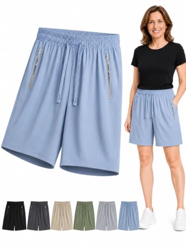 Short en soie de glace pour femme short d'été fluide et léger