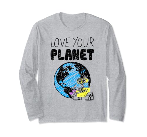 T-shirt Wall-E manches longues idéal pour vos sorties cinéma et moments détente