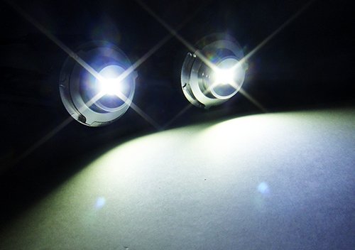 Riloer LED Angel Eyes, LanCo 20W 6000K 2 Feux De Signalisation LED Angel Eyes Pour Voiture Lumi%c3%a8re De Couleur Blanche Au X%c3%a9non Hid Pour E60 E61 P 57041