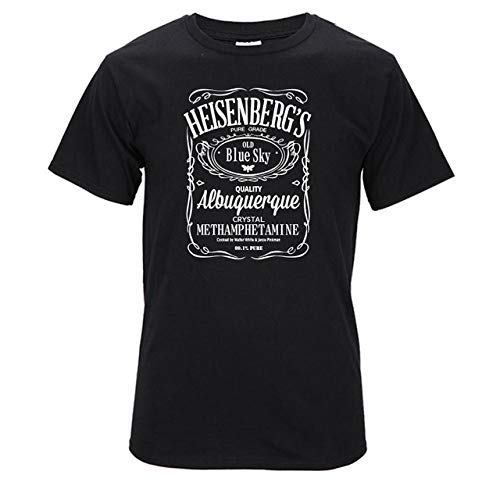 Camiseta de algodón para hombre XL de manga corta ligera con estampado