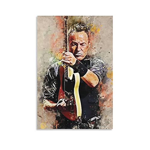 Toile Bruce Springsteen 60x90cm pour créer une ambiance rock dans votre salon