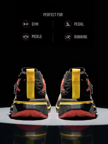 The Souled Store Raptors Men and Boys Lace Up Mesh and TPU Upper Low Top Streetwear Casual Sneakers 6