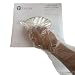 KingSeal Poly Elbow Length Disposable Gloves, 21 inches from Fingertip to Cuff, Embossed Finish for Better Grip - 100 per Pack