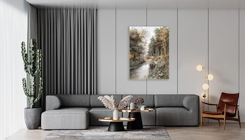 Tableaux expressionnisme toile encadrée pour habiller un mur vide - 3