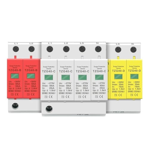 Parasurtenseur AC SPD 3P+N protège votre réseau basse tension 385V contra la foudre