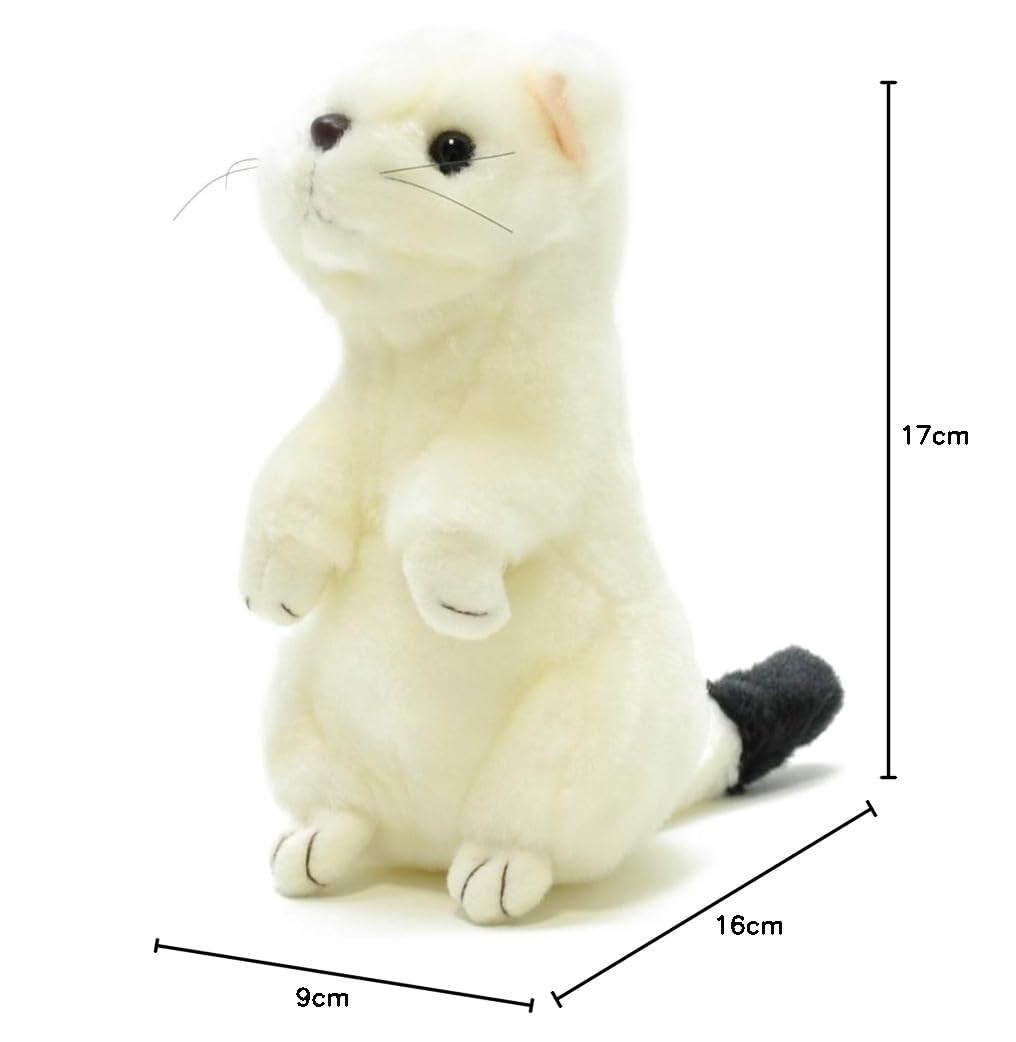 Amazon.co.jp: AQUA ぬいぐるみ ネイチャー オコジョ S 00100014