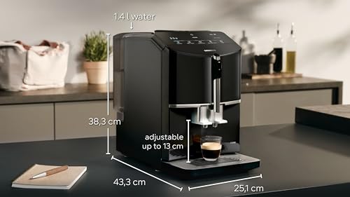Siemens Kaffeevollautomat EQ300 TF301E19 im Vergleich