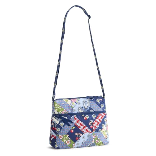 Image of Vera Bradley Women's Premium Cotton Original Zip Hipster Crossbody Bag