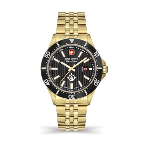Montre Swiss Military Hanowa homme quartz analogique bracelet élégant modèle 32019280