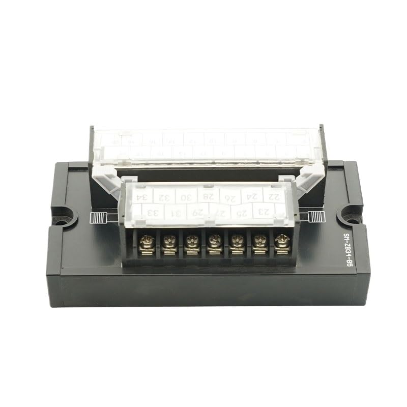 WTGWDA Bornier T031 T032 T033 T034 Bornier de Type SM-ZB34s-B5 à vis avec Couvercle Anti-poussière