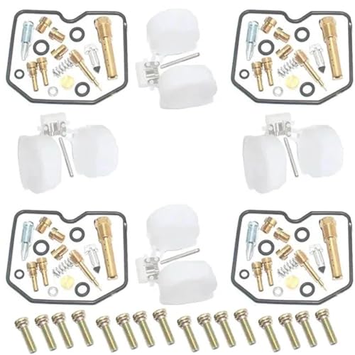 Kit réparation carburateur GPZ600R anti fuite avec diaphragme piston flotteur